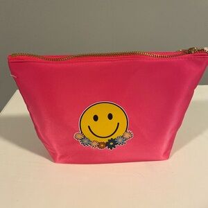 3/$15 Pink Smiley Face Travel Bag